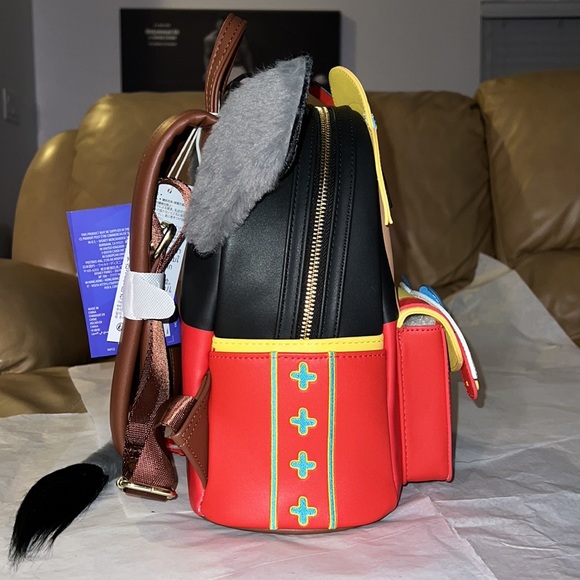 NEW Pinocchio Loungefly Mini Backpack – Disney100 - Picture 9 of 16